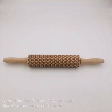 Wooden Rolling Pin,Made of Beech photo-2