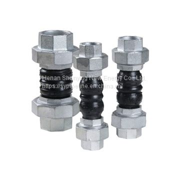 Flexible conduit pipe fittings union connector