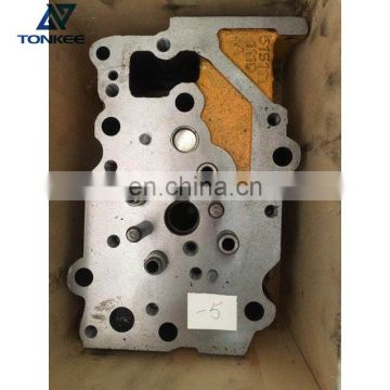 excavator PC400-5 PC410-5 engine head, S6D125-1 cylinder head for 6151-11-1100