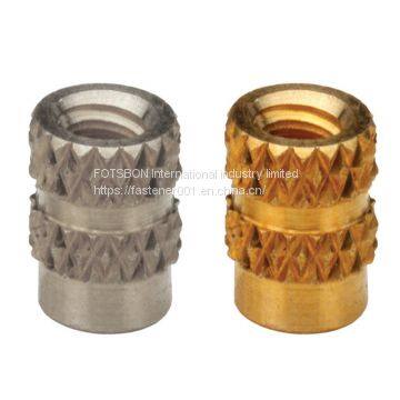 ITB-080/256/440/632/832/024 Brass Insert Nut knukles Nuts Insertos Knurling Copper Rivnut Threaded Rivet Ecrou Cejilla Inserti Tuerca Moeren PEM Standard