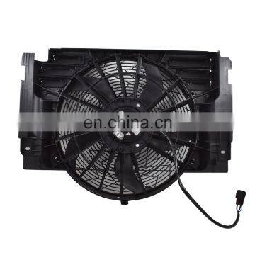 A/C AC Radiator Condenser Cooling Fan Fit For 00-06 BMW E53 X5 5 Blade 64546921381 photo-5