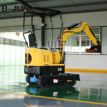 Chinese mini excavator 1 tons multi-function small excavator