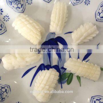 Frozen Squid Pineapple Cut Rings Tube