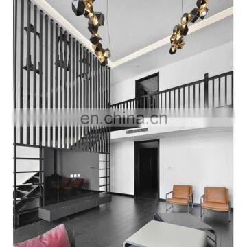 Fancy Creative DNA Shade Hanging Lamp Stainless steel Pendant Lighting for Coffee Shop Bar Decoration