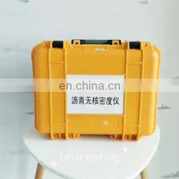 Intelligent non nuclear asphalt ground density gauge