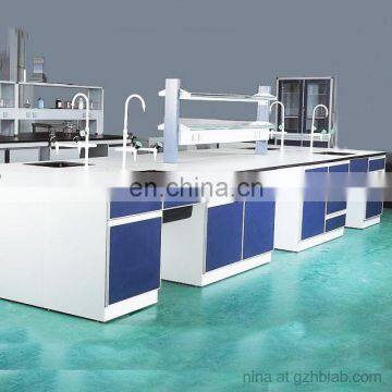 Laboratory table c frame electrical work bench with sink