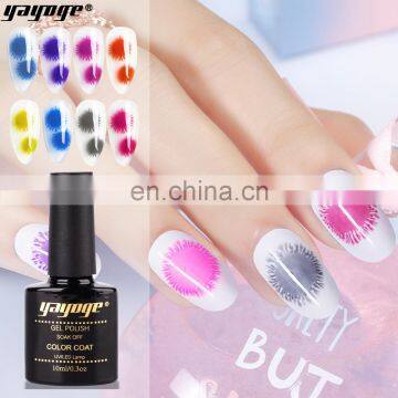 Nail Salon Diy Use Nails Snowflakes Liquid Gel With MSDS Certificate 10ml 12 Colors