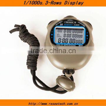 professional coach stopwatch display timer