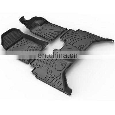 Waterproof Anti Slip RHD 3D TPE Car Foot Mat For Isuzu D-MAX 2020