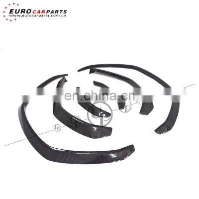 Dry carbon material for Lambo carbon parts over fender fit for Urus Top style DRY carbon body kits TC style for urus body kits