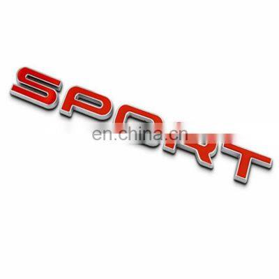 Custom ABS Body Decoration Car Emblem Sticker For Ranger Rover