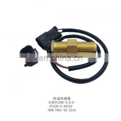 7861-92-2310 Excavator PC200-3/5/6 PC220-6 Electric Parts Sensor Speed Use for Engine Revolution Sensor photo-2