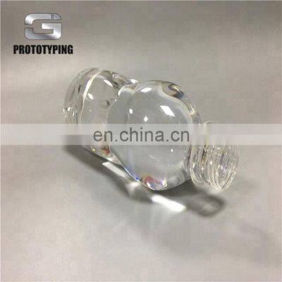 Rapid Prototype Acrylic Print Car Model Transparent Pmma Filament 3d Printing for Cnc photo-3