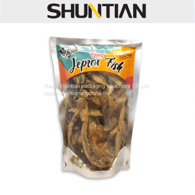 dry fish standing pouch with window manufacturers