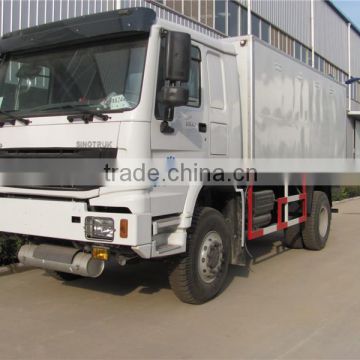 4x4 Howo van truck