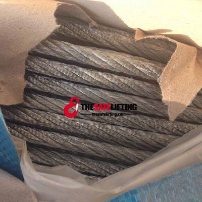 6x7+FC Electric Galvanized Steel Wire Rope photo-3