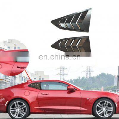 Factory Manufacture Car Auto Parts Shutter, ABS Black Rear Window Shutter Cover Trim For Camaro 2016-2020