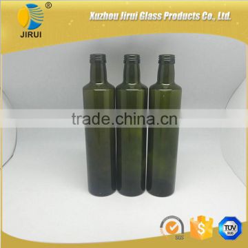 Food Grade Amber and Transparent Olive Oil Bottles