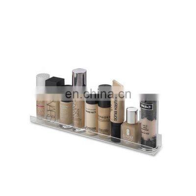 Acrylic Wall Shelf Makeup Organizer 12 inch Shelf 4 Pack Set