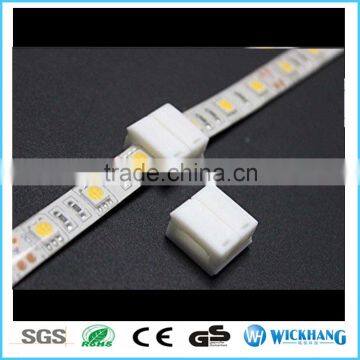 Waterproof IP65 10 mm 2 Pin Solder Free LED Strip Solderless Connector for SMD 5050 LED Strip Light Mono Color photo-3