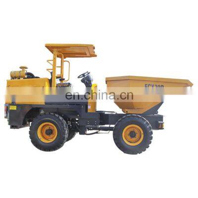 FCY30R 4x4 wheel drive 3ton 180 degree site mini dumper for sale