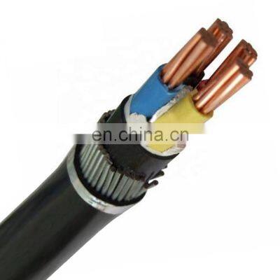 25mm 35mm 50mm 70mm CU Conductor Underground 4 Core Electricity Power Cable