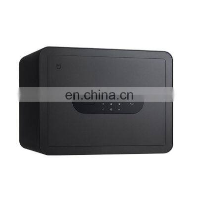 Xiaomi Mijia Smart Safe Deposit Box 65Mn Anti-Drilling Steel Plate Semiconductor Fingerprint Recognition Work with Mi Home App