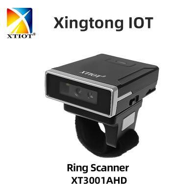 XT3001AHD XTIOT Battery QR Code Barcode Picking Sorting Portable Wearable Mini Finger 2D Bar Code Reader