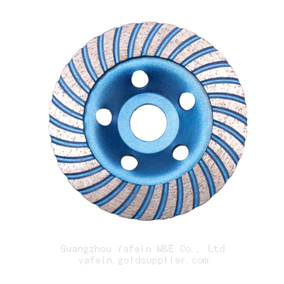 Good Quality 115/125 mm Double Row Diamond Cup Grinding Wheel for Polishing Concrete, Granite, Marble, Floor photo-5