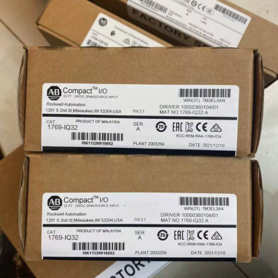 Avantage 1769-IQ32 CompactLogix32 24VDC D/I PLC entrée AB Rockwell 17691Q32
