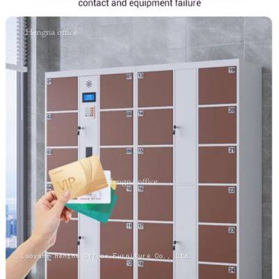 Personalized Smart E-Locker with Plug-In and Barcode System | Secure Storage for Workplaces and Gym Members