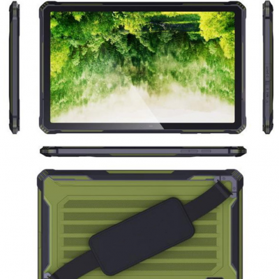 HR1095 Самая дешевая фабрика. 11-дюймовый Android 14 FHD планшет с 8 ГБ + 128 ГБ, защищенный по стандарту IP68, с NFC и ручной ремочкой