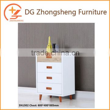 Dongguan manufacturer 4 chest of drawers for sales