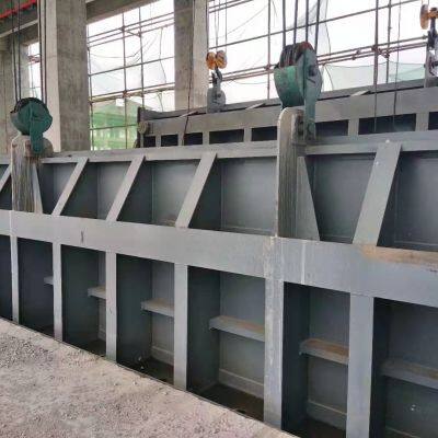 Manual Operation River Gate Valve DN900 for Water Treatment Plants