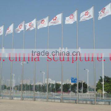 Modern stainless steel Flagpole for decoration