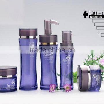 cosmetic cream bottles and jars