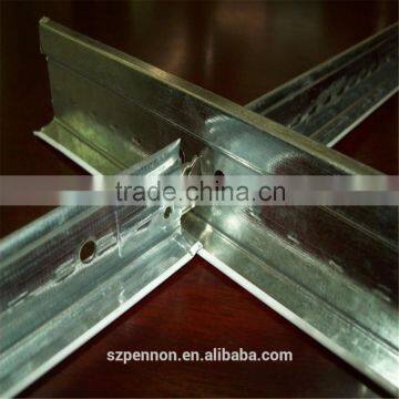 Plain T Grid Steel Keel Ceiling T Bar