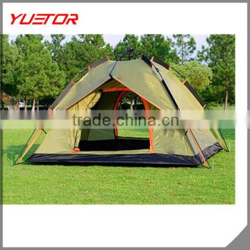 3 in 1 outdoor Double Layers and Oxford cloth Fabric Instant Setup camping tent