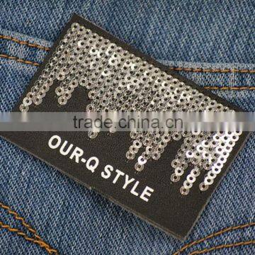Low Price Super Quality China Jeans Leather Patches