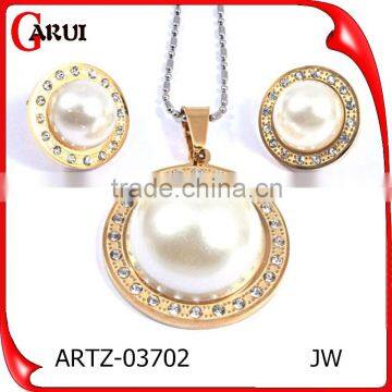 Latest Products In Market Pearl Earring Designs Jewerly Sets Women
