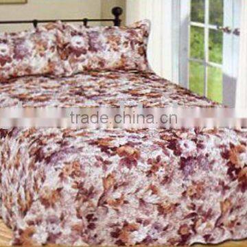 2016 Hot Sale 3pcs printed quilt set