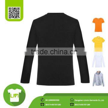 Men's Double Dry Long-sleeved Black Shirt, Tee t Shirts Manufacturers in China photo-2