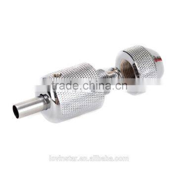 Custom Silver Self Lock Non-slip Stainless Steel Tattoo Grip