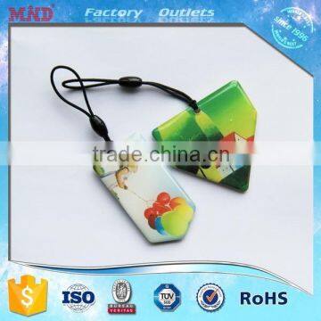 MDT64 Waterproof NFC Epoxy customized shape RFID tags with TK4100 and MFchip for access control