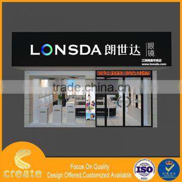 Hot Sale Used Glass Display Cases for Sunglass Display for Optical Shop Glasses Display Stand photo-2