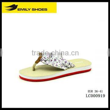 Lady's floral pattern EVA slipper