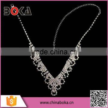 BOKA rhinestone crystal necklace