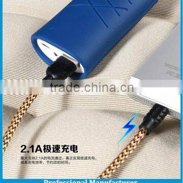 High Quality Durable Micro Usb Cable With Nylon Braided for Samsung photo-3