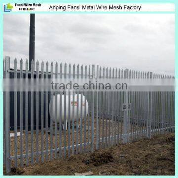 Hot Dipped Galvanized Steel Palisade Security Gate Fences photo-3