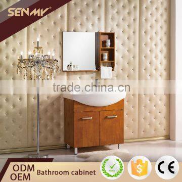 Bathroom Countertop Wood Cabinet Wholesale Mable Sink Top